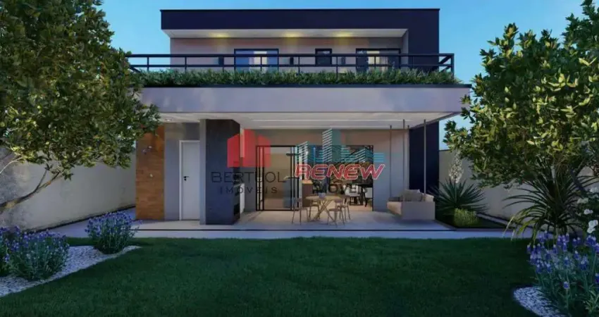 Casa sobrado á venda condomínio bosque da mata em valinhos - sp.