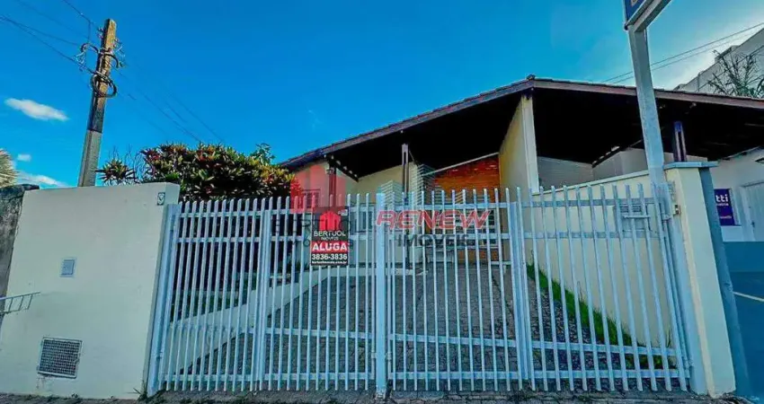 Casa comercial/residencial para alugar com 3 quartos no jardim itália – vinhedo/sp