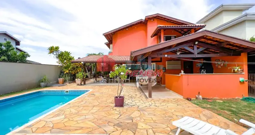 Casa de condomínio à venda em louveira/sp - residencial delle stelle, 4 suítes e 380m²