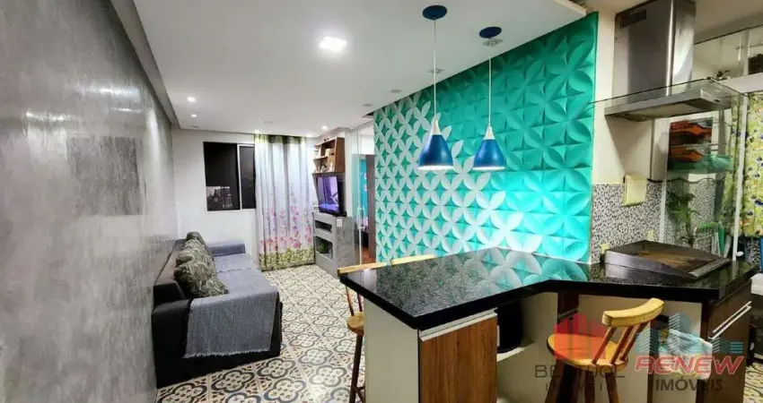 Apartamento 2 quartos à venda em fazenda grande, jundiaí – 45 m² frente