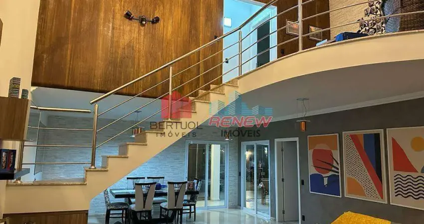 Casa para locação em valinhos,condomínio fiorella,com 03 quartos sendo 01 suíte,salas,cozinha ampla,jacuzzi para 07 pessoas,excelente padrão.