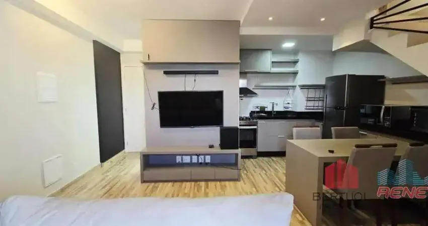 Apartamento mobiliado com 1 suíte, varanda gourmet e 2 vagas em jundiaí – live home club
