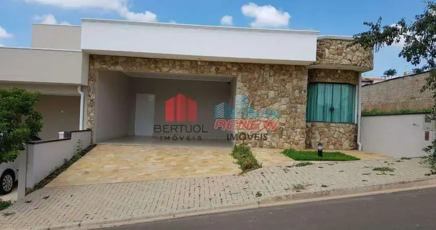 Casa térrea para locação no condomínio porto do sol valinhos sp.