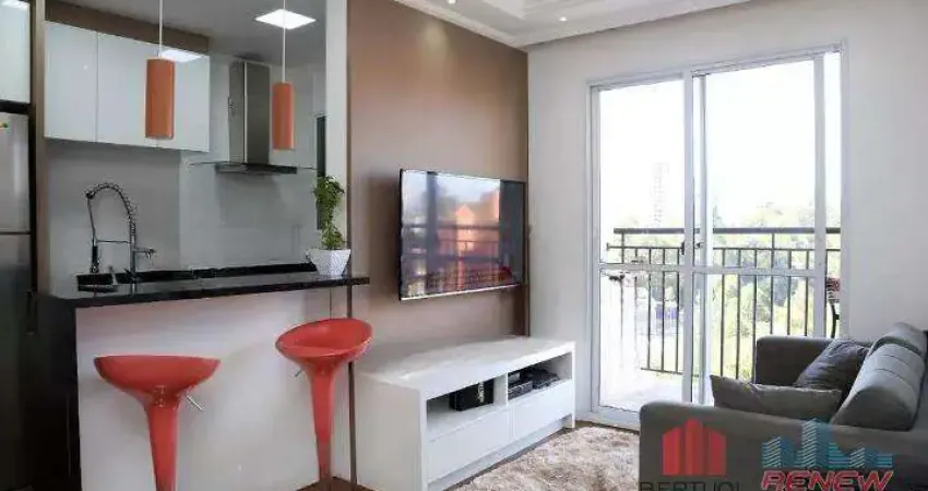 Apartamento à venda no charmoso Jardim Parque Morumbi, com 56m²