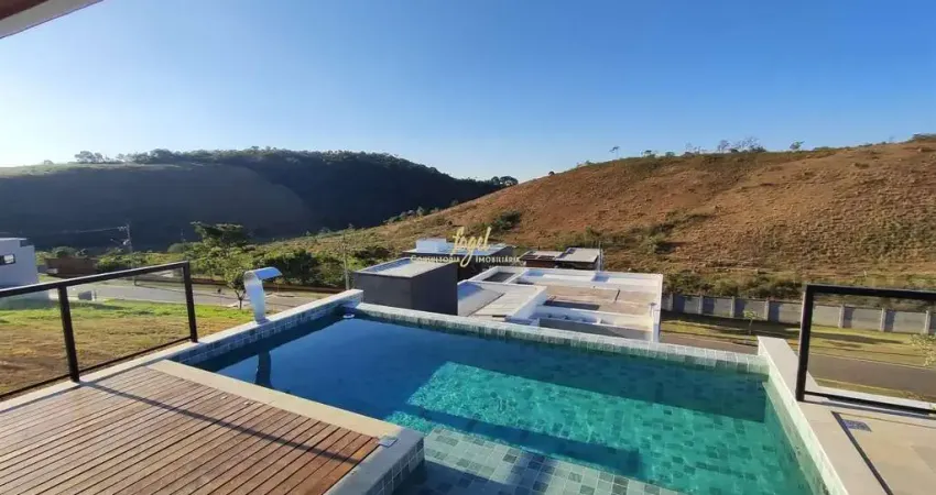 São Pedro / Casa em Condomínio - 4/4 (4 Suítes) - Piscina - E Gourmet - Salão de Festas - Excelente Acabamento