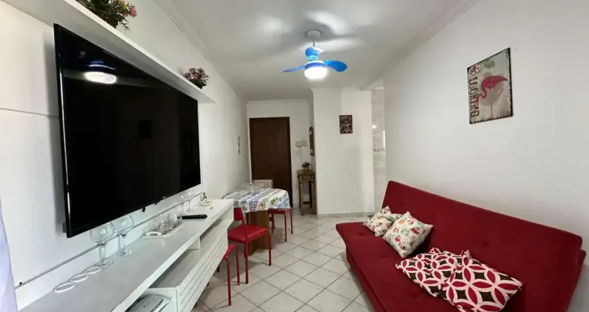 Apartamento para venda em praia grande, guilhermina, 1 dormitório, 1 banheiro, 1 vaga