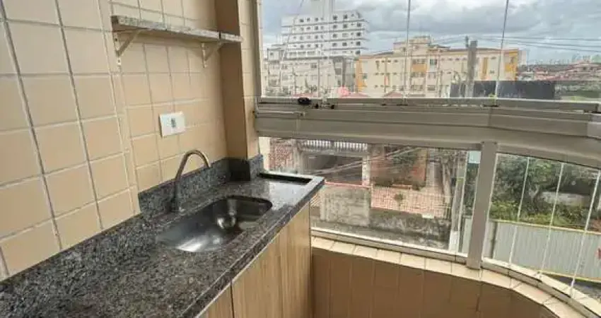 Apartamento para venda em praia grande, maracanã, 1 dormitório, 1 banheiro, 1 vaga