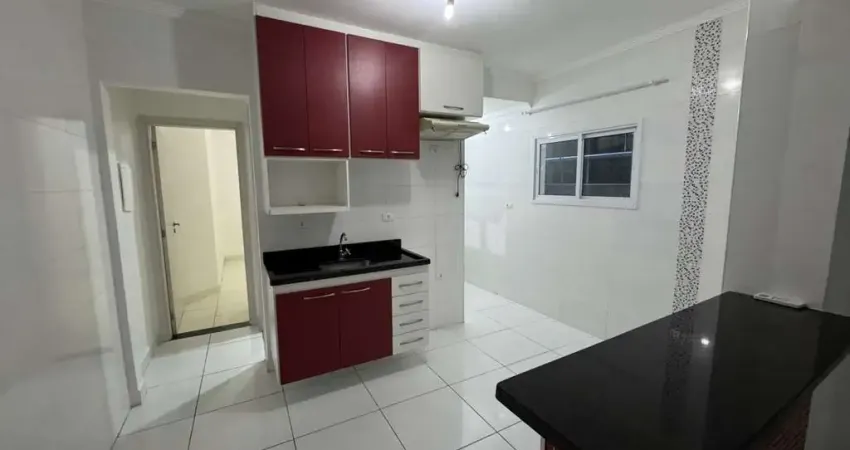 Apartamento para venda em praia grande, caiçara, 1 dormitório, 1 banheiro, 1 vaga
