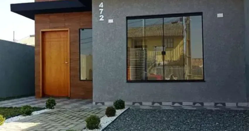 Casa de 2 quartos sendo uma suíte e ótimo acabamento em Faze