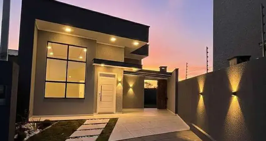 Casa em condomínio fechado com 3 quartos à venda na Rua Cucos, 1800, Gralha Azul, Fazenda Rio Grande