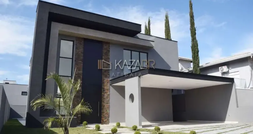 Casa à venda com 4 suítes. Piscina. 299m2 - $2.900.000 – Condomínio Figueira Garden – Atibaia / SP