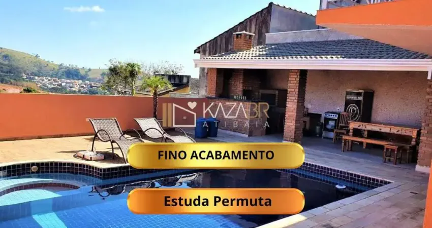 Casa à venda, 3 dormitórios – 2 suítes, piscina, 240m2 – $900.000 – Jd. Real - Bom Jesus dos Perdões - SP