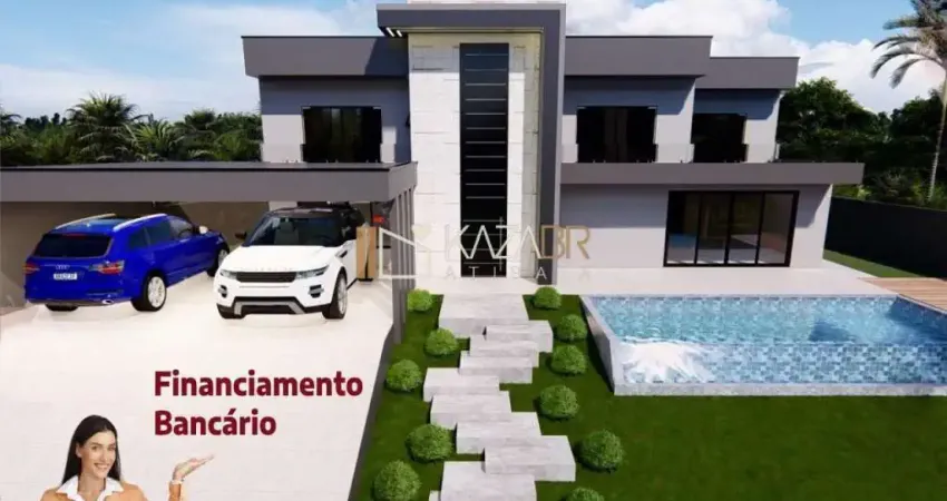 Casa à venda, 4 suítes, piscina, 204m² - $2.000.000 – Condomínio Recanto Tranquilo – Atibaia/SP