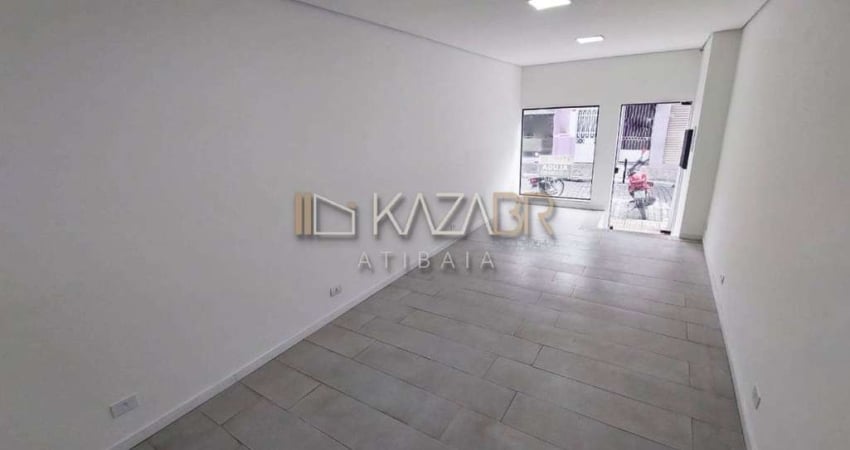 Loja para alugar, 78m² por $ 3.500/mês - Centro - Atibaia/SP