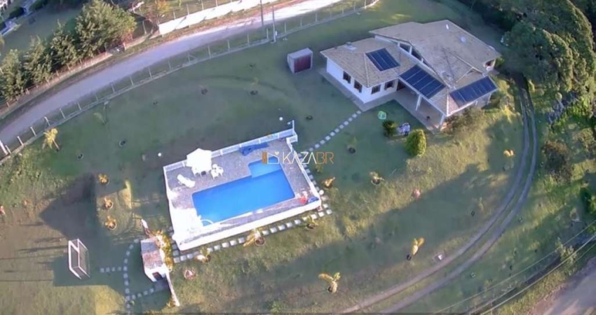Chácara com 4 dormitórios à venda, 5000 m² por R$ 1.650.000,00 - Jundiaizinho - Atibaia/SP