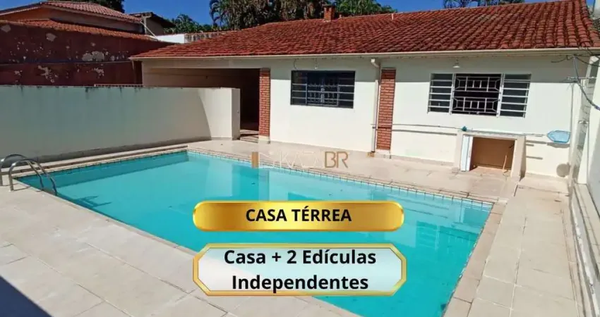 Casa com 2 edícula e 3 dormitórios, 326 m² - venda por R$ 1.900.000 ou aluguel por R$ 10.046/mês - Nova Gardênia - Atibaia/SP
