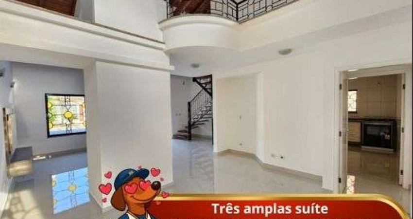 Casa em Condomínio com 3 dormitórios para alugar, 190 m² por R$ 6.978/mês - Jardim Siriema - Atibaia/SP