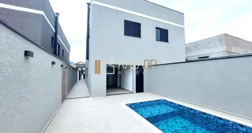 Casa para venda ou locação, 3 suítes, piscina, 160m² - venda: $1.100.000 / locação: $7.000/mês – vila petrópolis – atibaia/sp