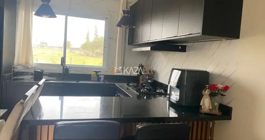 Apartamento com 2 dormitórios à venda, 52 m² por r$ 380.000 - jardim colonial - atibaia/sp