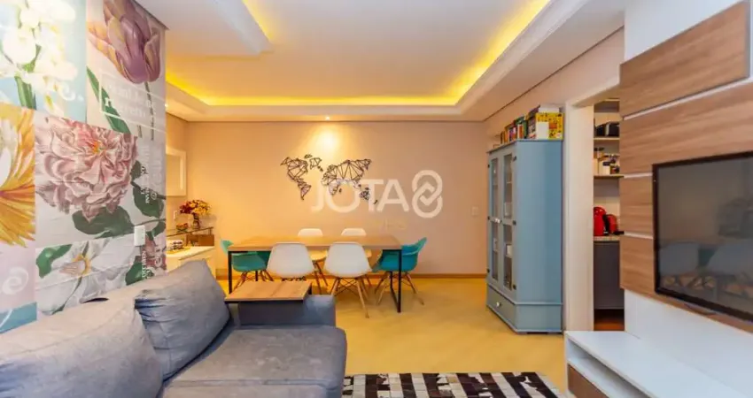 Apartamento moibiliado com churrasqueira no Batel