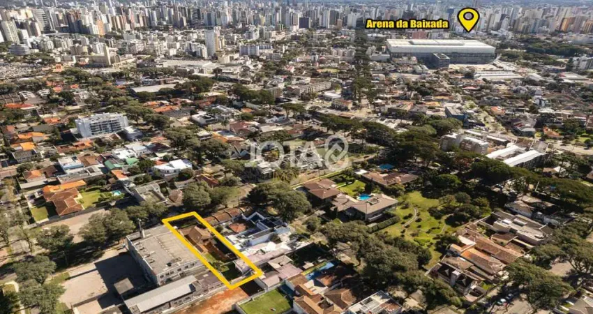 Terreno à venda na Rua Otávio Francisco Dias, 269, Água Verde, Curitiba