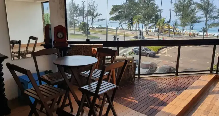 Apartamento frontal mar 193m² varandão 3 quartos 2 suítes 4 vagas