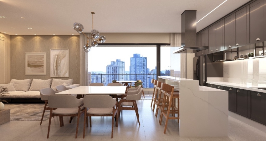 na Planta para venda possui 136 metros quadrados com 3 Suites bairro  Fazenda - Itajaí - SC