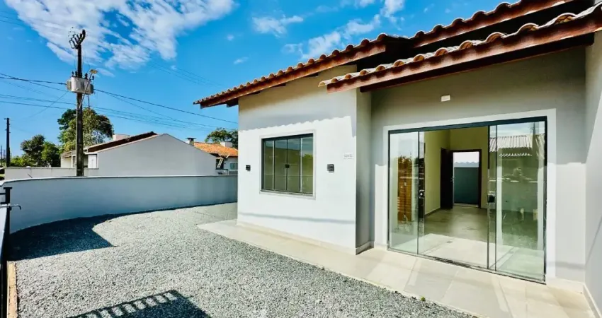 Casa nova para venda  com 2 quartos aceita financiamento  bairro Quinta Acorianos - Barra Velha - SC
