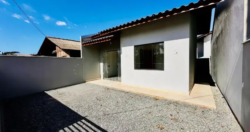 Casa nova para venda  com 2 quartos aceita financiamento  bairro Quinta Acorianos - Barra Velha - SC