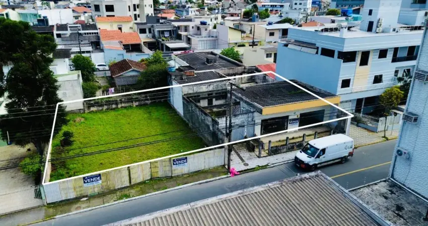 Terreno  para venda tem 600 metros quadrados no centro projeção para ate 4.500  - itajaí - sc
