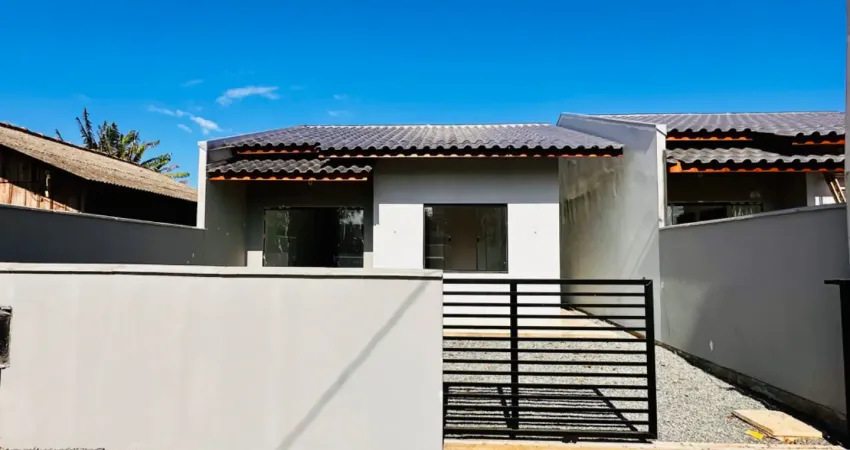 Casa nova para venda zero de entrada com 2 quartos aceita financiamento - barra velha - sc