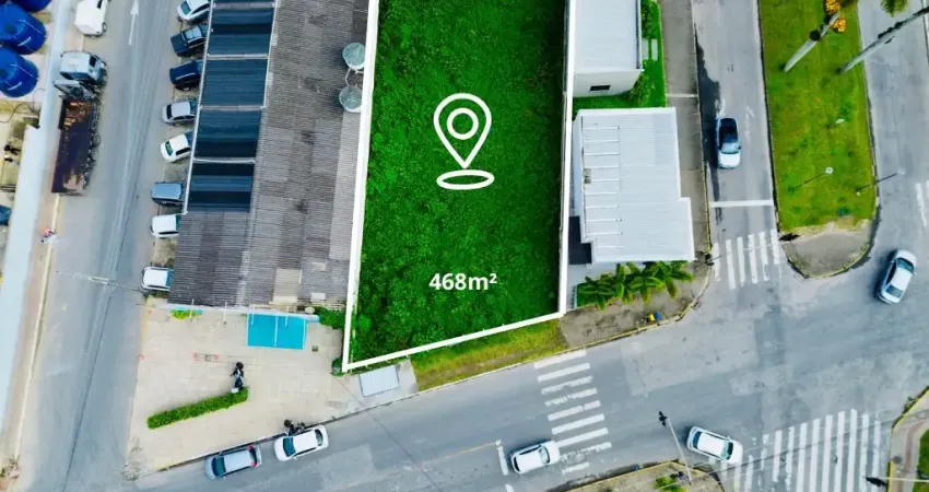 Terreno comercial com 468m² para venda em itajaí santa catarina