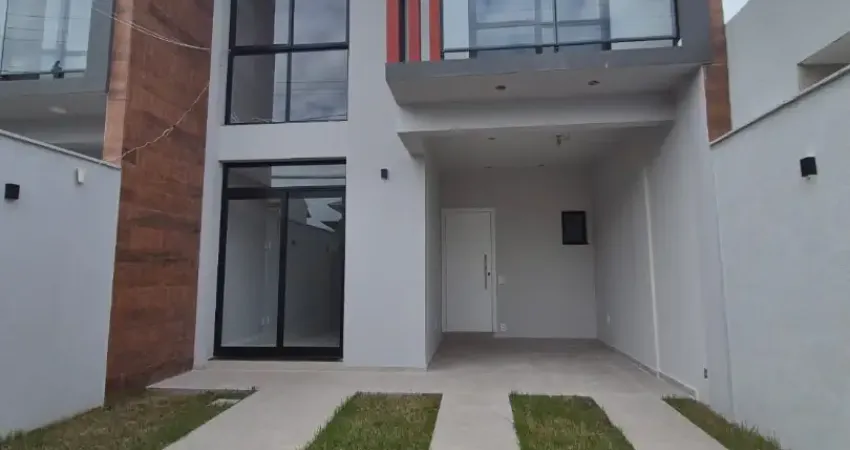 Casa nova para venda com 1 suite e 2 dormitórios aceita financiamento bairro sao joão - itajai