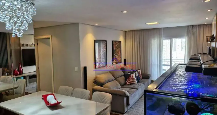 Apartamento à venda, no bairro vila valparaíso em santo andré/sp