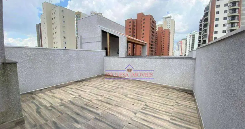 Apartamento (cobertura) à venda, no bairro jd. bela vista em santo andré/sp.