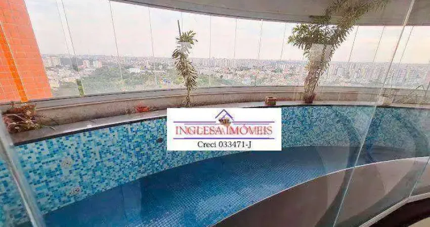 Apartamento Duplex à venda, tem 435 m², com 5 suítes em Vila Assunção - Santo André - SP