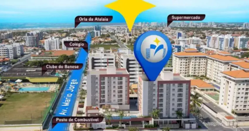 Apartamento com 2 quartos à venda na Avenida Mario Jorge Menezes Vieira, 1455, Coroa do Meio, Aracaju