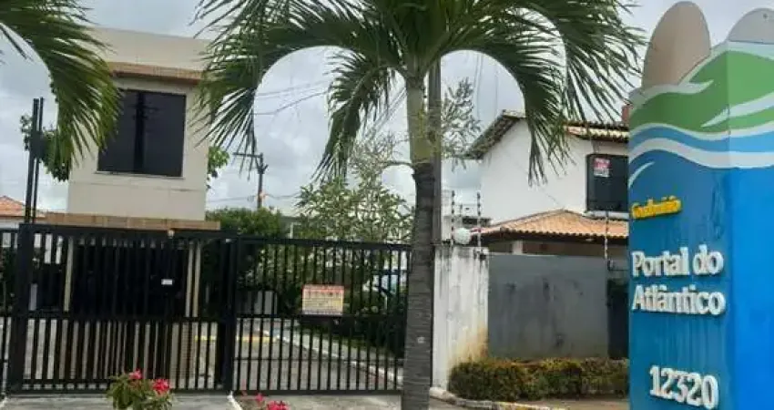 Casa duplex no condomínio portal do atlântico em robalo - aracaju