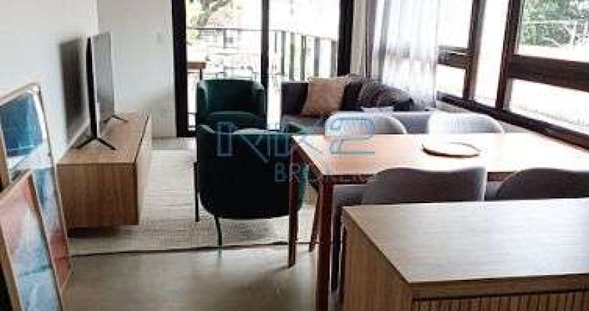 Apartamento mobilhado, com suíte de 85m² para locação, Pinheiros, São Paulo, SP