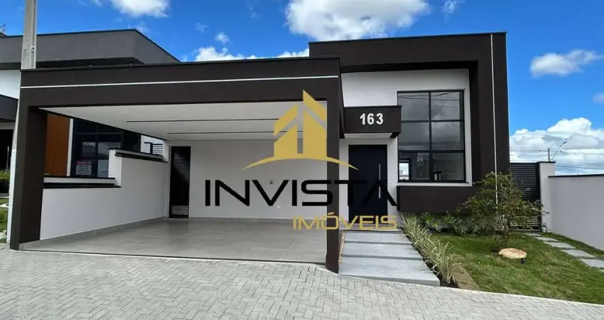 Casa nova no condomínio reserva rudá- 3 dormitórios- suíte master- 2 vagas