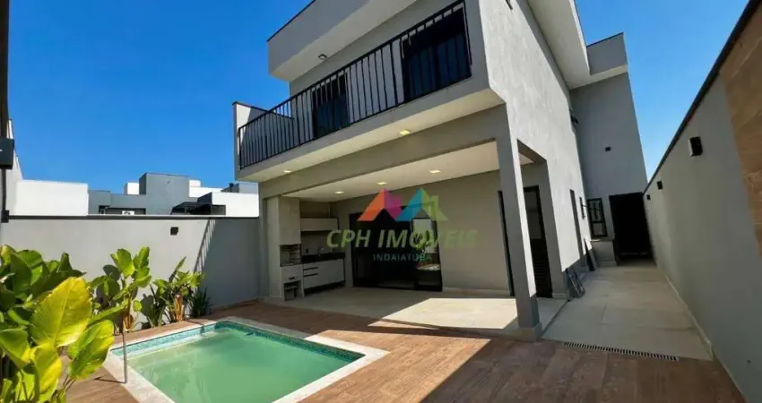 Casa  à venda no Condomínio Mantova-Indaiatuba, SP | CA0059