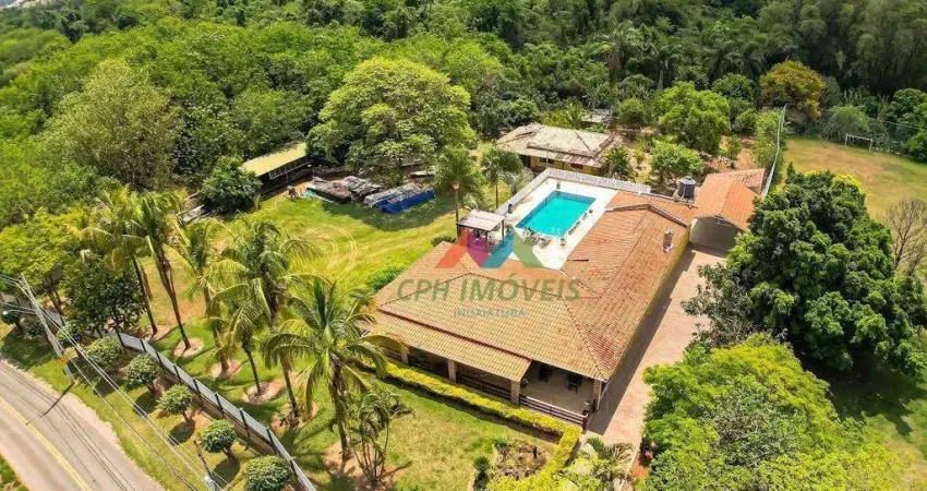 Chácara à venda no condomínio mosteiro de itaici - indaiatuba, sp | ch0049