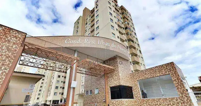 Apartamento com 2 dormitórios para alugar, 55 m² por R$ 2.255,00/mês - Areias - São José/SC