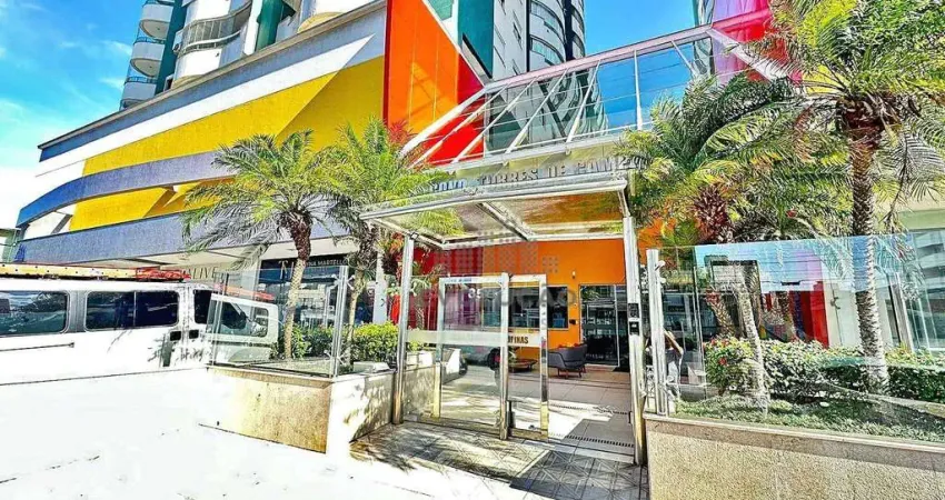 Apartamento com 2 dormitórios para alugar, 85 m² por R$ 3.988,58/mês - Campinas - São José/SC