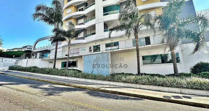 Apartamento para alugar, 85 m² por R$ 3.299,00/mês - Barreiros - São José/SC