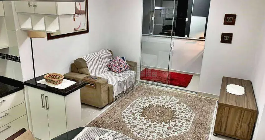 apartamento oferece 2 dormitórios, 1 banheiro social