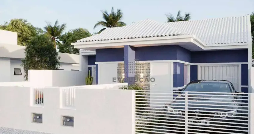 Casa com 2 dormitórios à venda, 48 m² por R$ 365.000,00 - Forquilhas - São José/SC