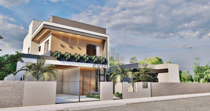 Sobrado com 3 suítes (sendo 1 máster) - 137 m²  - Forquilhas - São José/SC
