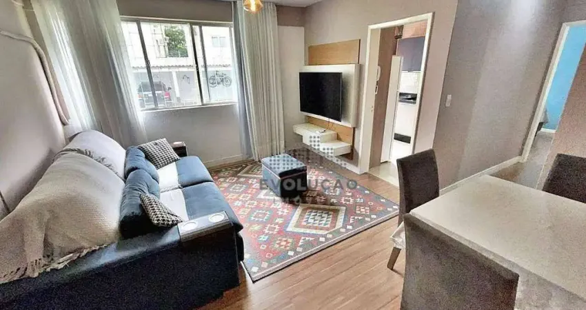 Apartamento com 2 dormitórios à venda, 57 m² por R$ 370.000,00 - Campinas - São José/SC