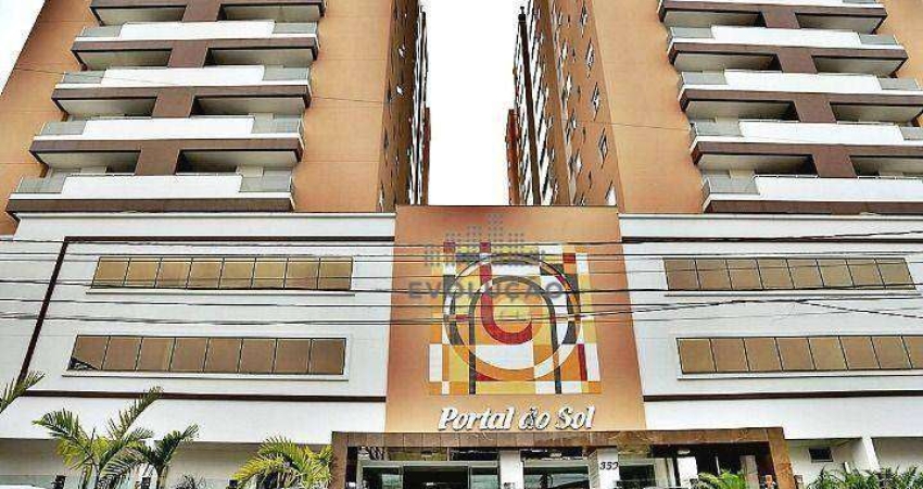 Apto Mobiliado 2 Droms com 1 Suíte,  1 Vaga - Barreiros São José SC